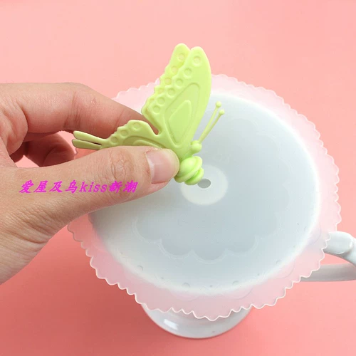 Креативная силиконовая крышка для стакана, герметическая пылезащитная крышка со стаканом с уплотнителем, чайная чашка