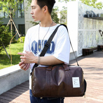 Stylish korean style men's bag and women's new style large