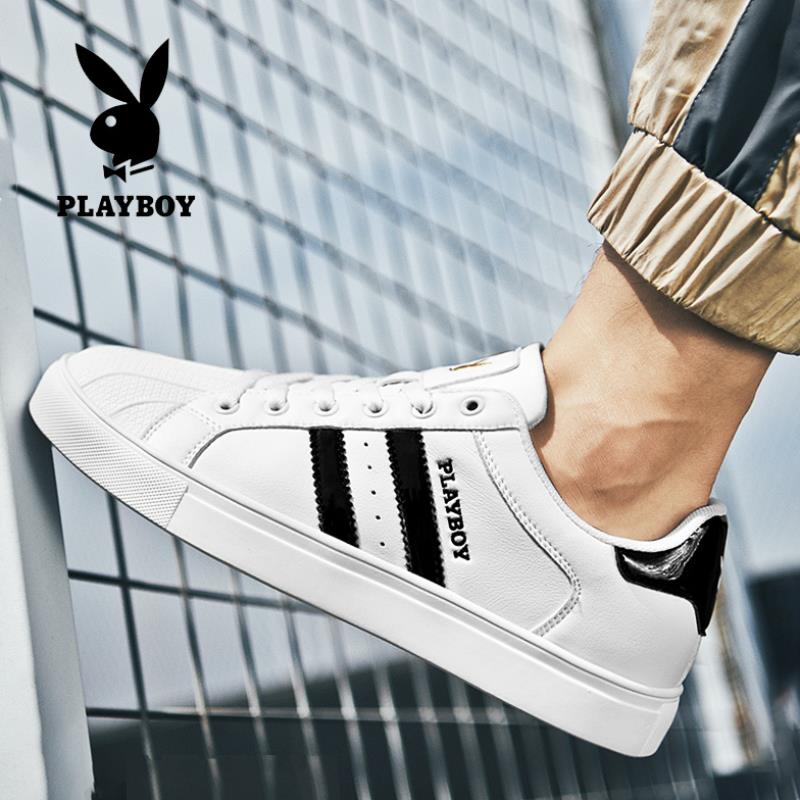 Playboy Spring and Summer 2021 soft - sole mesh new small white tide shoes trend and casual shell head shoes