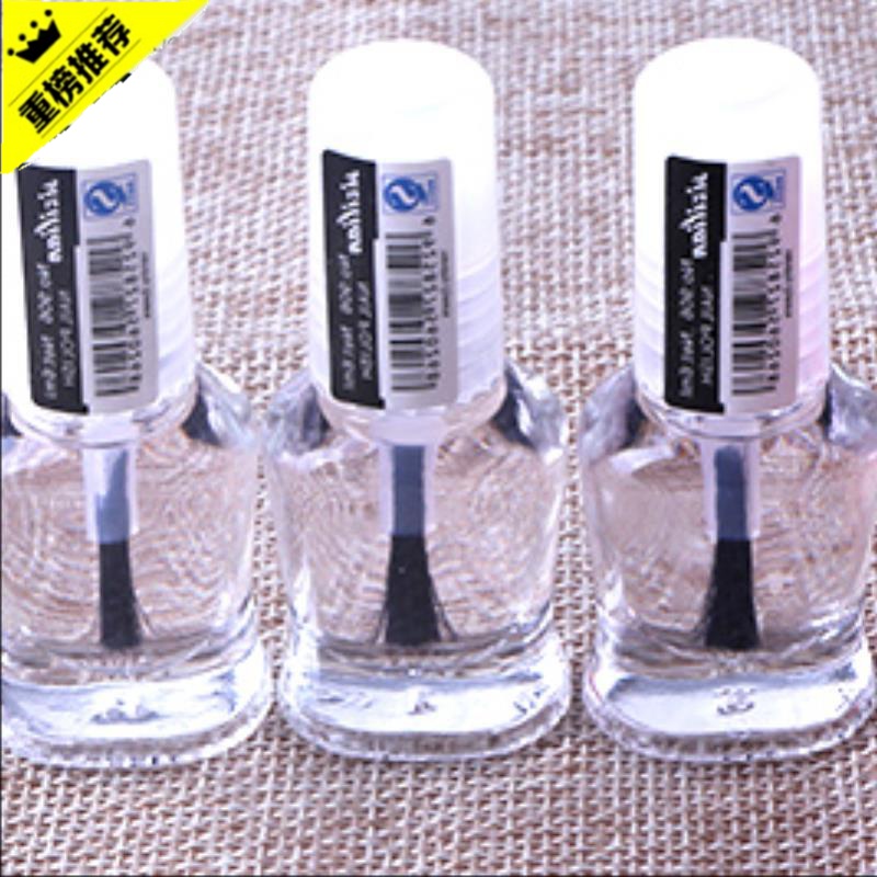 Transparent nail polish persistent waterproof nude color care oil hit bottom oil persistent without falling color quick dry bright oil 5ml