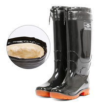 Double Coin rain boots men Boots Boots overshoe anti-skid resistant to acid and alkali tpr Labor rubber boots water shoes overshoe