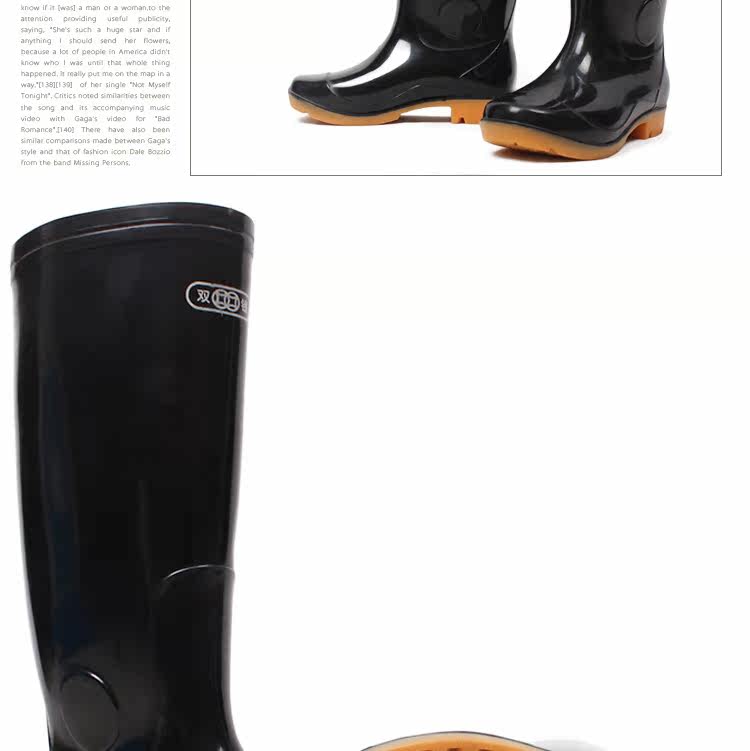 Chaussures - bottes caoutchouc homme pour hiver - semelle tendon - Ref 960345 Image 34