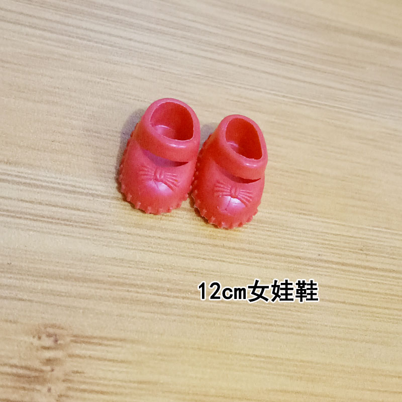 DIY handmade nhầm búp bê nhỏ giày phụ kiện nhỏ Giày đỏ Barbie một đôi giá búp bê trẻ em