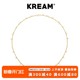 KREAM 14K gold-filled pearl necklace for men and women