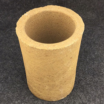 Magnesium oxide crucible medium frequency furnace crucible steelmaking crucible melting copper melting aluminum alkali resistance temperature resistance 1750 degrees