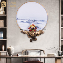 New Chinese wall decoration painting living room entrance study bedroom Zen wall decoration pendant personality creative wall hanging painting