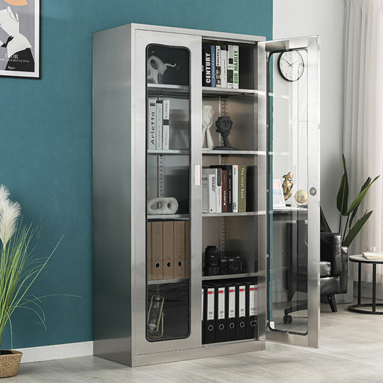 304 Stainless Steel Western Medicine Cabinet Inlaid with Medical Oral Sterile Clinic Medicine Cabinet Instrument Storage File Cabinet