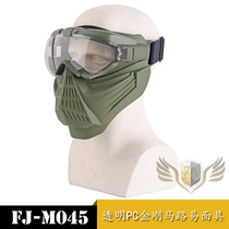 Special Forces tactical mask face protection Ma Louis bulletproof full face mask CS water bomb protection WG mouth goggles