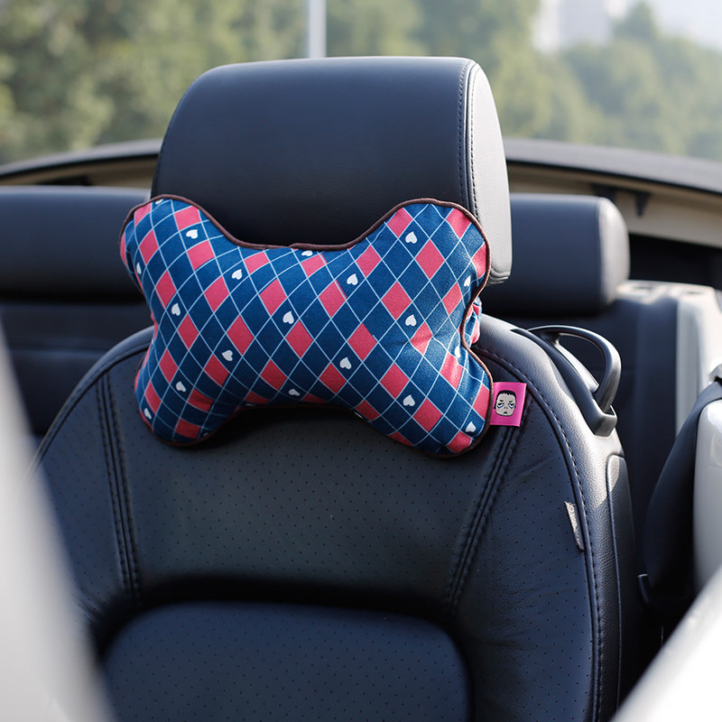 Carinnukatun Car Headpillow Neck Pillow Car Seat by Pillow Memory Cotton Bone Pillow