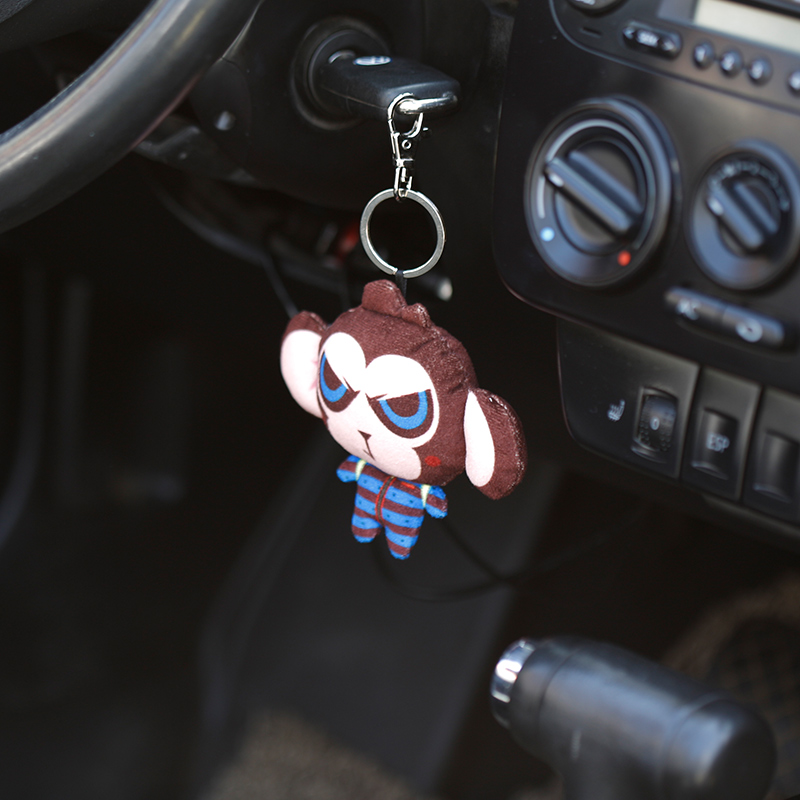 Carrinounuu Car Key Closed Car Cartoon Personality Cute Creative Car Accessories