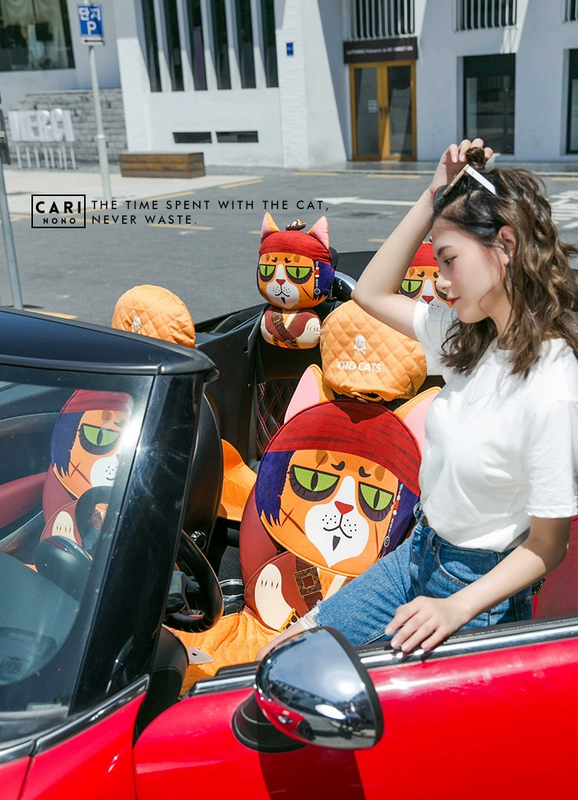Carinunu đệm xe bốn mùa phổ quát đệm phim hoạt hình dễ thương cá tính đệm ghế phụ nữ bìa xe cung cấp - Ô tô nội thất Accesseries