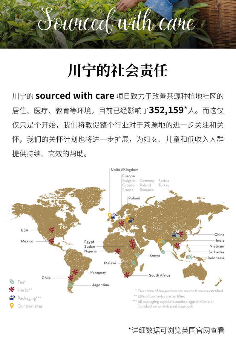 英国进口 川宁 沁心薄荷茶 25片*2盒 图15