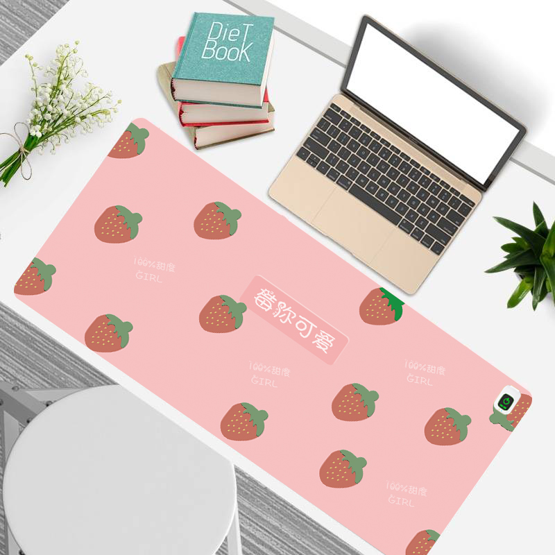 Warm desk pad oversized heating mouse pad writing computer desktop hand warmer heating pad student office electric heating