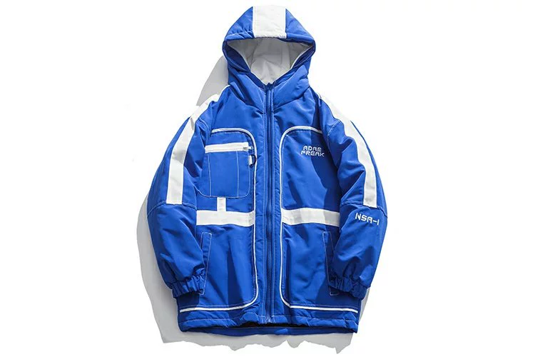 Ins country triều hip-hop cotton nam thương hiệu dụng cụ áo khoác mùa đông áo khoác đôi mùa đông 2018 làn sóng mới đồ đôi nam nữ đẹp