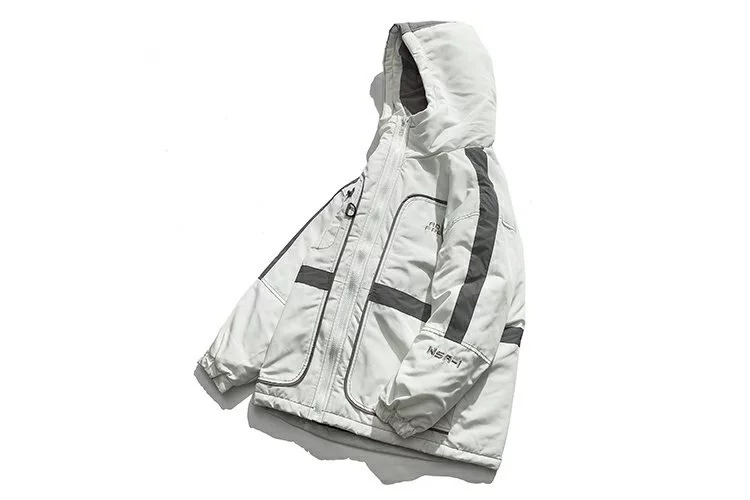 Ins country triều hip-hop cotton nam thương hiệu dụng cụ áo khoác mùa đông áo khoác đôi mùa đông 2018 làn sóng mới