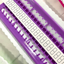 Cross-row embroidery 1212 thread device 50 thread organizer embroidery thread tool God position device winding board can tie and mark the color number