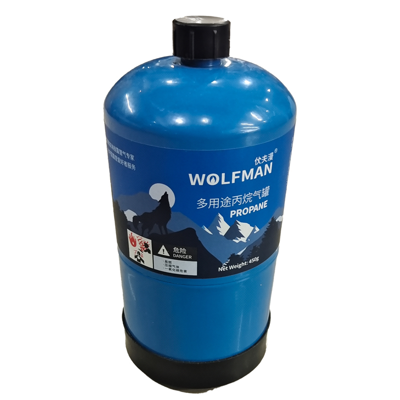 Portable Propane Gas Canister for Outdoor Use, Suitable for High-Altitude and Cold Regions, Gas Fuel