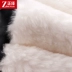 Mùa thu và mùa đông áo len lông thú một người đàn ông trung niên da cừu vest dày cotton ấm áp vai cha áo thun nam body Áo vest cotton