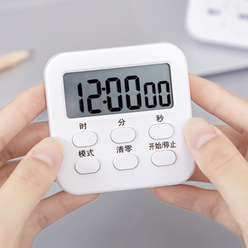 Kitchen Timer Ins Time Management Brief Reminder Students Mute Nets Red for Self-disciplined stopwatch alarm clock