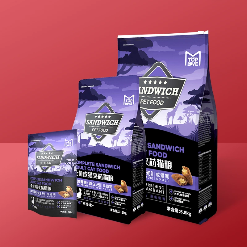 Thức ăn cho mèo dành cho người lớn không có hạt Love Le 1.6kg Đường Amino Prebiotics cho Mèo cưng, Thức ăn chủ yếu cho khớp và đường ruột - Cat Staples