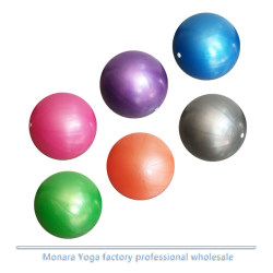 Pilates Ball Thickened Explosion-Proof 25cm Yoga Ball Fitness Ball Gymnastics Ball 15cm Postpartum Training Aid