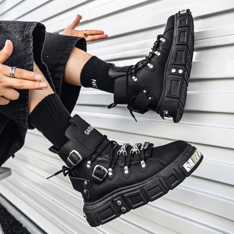 Martin Boots for Men 2026 New Spring High-Top Thick-Soled Niche Original Trendy Brand Casual Sports Youth Work Boots