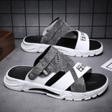 Летние нескользящие износостойкие сандалии на платформе, пляжные спортивные тапочки для отдыха