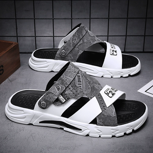 Летние нескользящие износостойкие сандалии на платформе, пляжные спортивные тапочки для отдыха