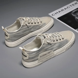 Тканевая летняя обувь, мужские тонкие дышащие универсальные низкие кроссовки для отдыха, спортивные туфли