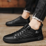 Летние рабочие туфли, мужские нескользящие кроссовки для отдыха для кожаной обуви, спортивная обувь