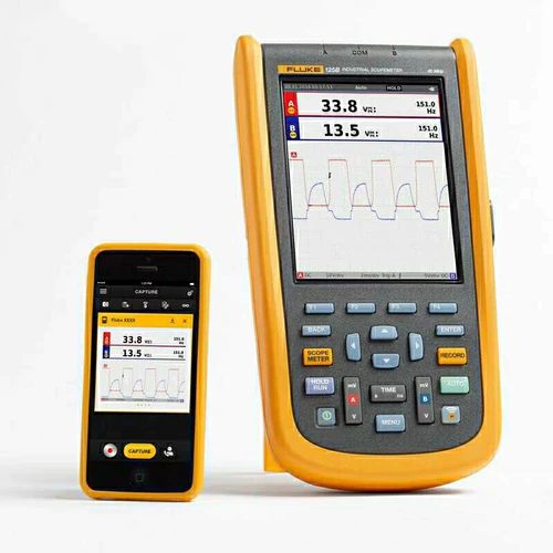 Fluke 123b/S Американский фулькек, удерживающий осциллограф/таблица, оригинальный налог включает бесплатную доставку