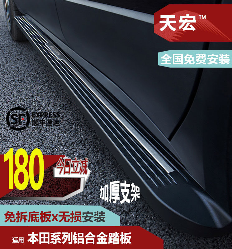Suitable for 12-22 Dongfeng Honda CRV foot pedal URV original Haoying Guandao Binzhi XRV welcome side modification