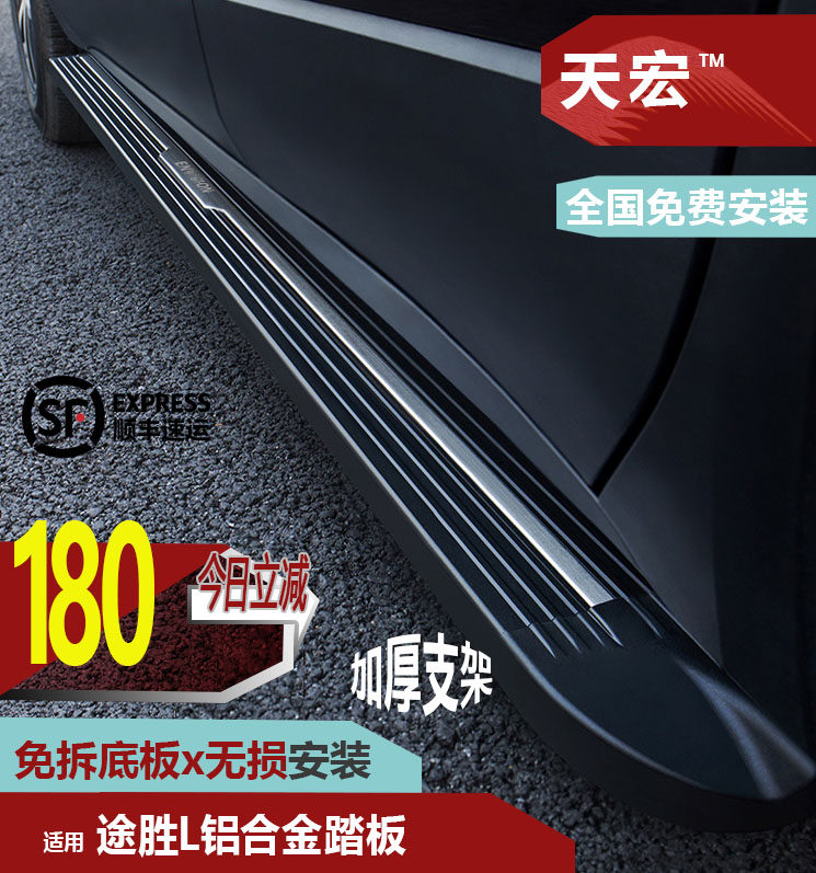 Suitable for the fifth-generation HyundaiL pedal 2022 TUCSONL original welcome pedal modified decorative parts