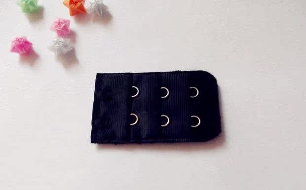 Khóa hai ngực nhỏ khóa thắt lưng Khóa áo ngực mở rộng khóa dài đồ lót Khóa ba hàng hai khóa mở rộng khóa đồ lót phụ nữ