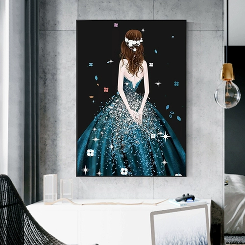 5D Diamond Painting 2021 Новые полномочные бриллианты Простая и модная персонажа Cross Stitch Living Room 2020 Кирпичный стагнация