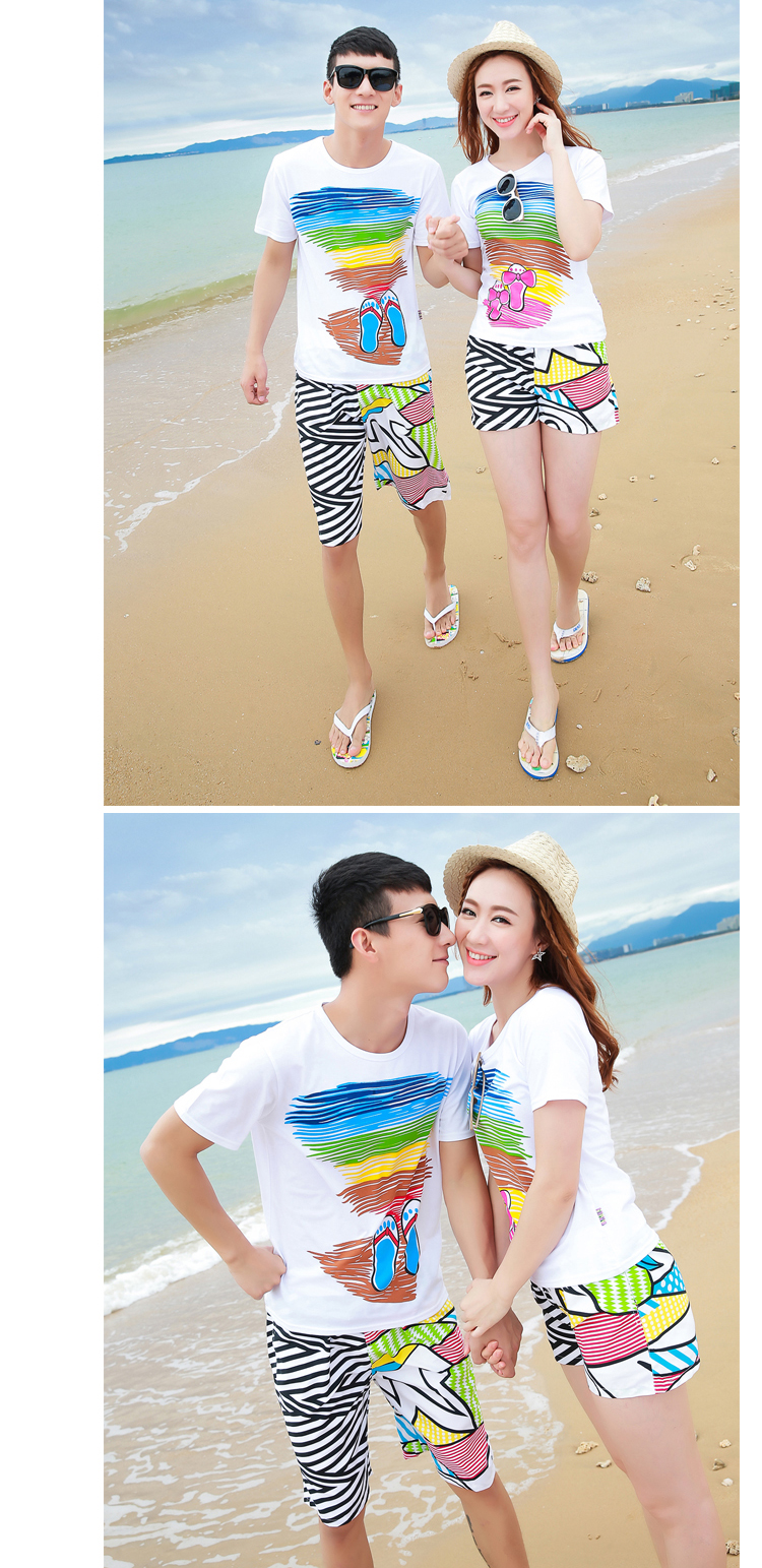 2019 Phiên bản Hàn Quốc của quần đi biển quần short nam những người yêu thích kỳ nghỉ bên bờ biển Bali kỳ nghỉ nhanh quần khô nam và nữ quần cỡ lớn quần ngủ nam