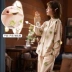Quần áo giam giữ mùa hè phần mỏng sau sinh quần áo cho con bú mùa xuân và mùa thu bộ đồ ngủ bằng vải cotton tinh khiết cho phụ nữ mang thai vào tháng Năm dịch vụ tại nhà rộng rãi và thoáng khí - Giải trí mặc / Mum mặc Giải trí mặc / Mum mặc