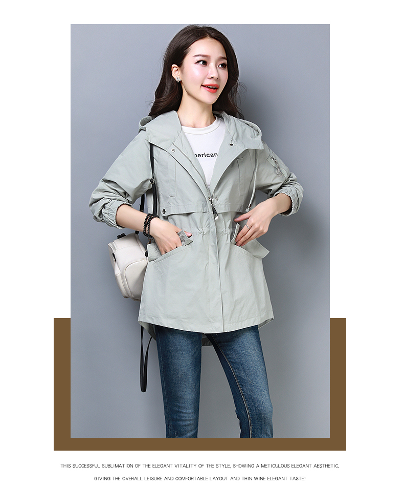 Trench pour femme en Nylon en Coton - Ref 3227581 Image 24