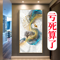 2021 diamond painting 5d full diamond vertical version of the new entrance cross-stitch living room masonry sticker 2020 abstract decoration