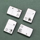 Резная зажигалка на керосине, мужские матовые ветрозащитные знаки зодиака, делается под заказ, подарок на день рождения