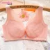 Xianglisi No Sponge Bra Không có vòng thép Siêu mỏng Mô hình Cup Ngực to cho thấy chút sexy Gathering Bra Đồ lót - Now Bras Now Bras