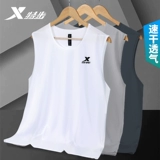 Xtep, мужской быстросохнущий дышащий жилет, летняя дышащая спортивная майка без рукавов для спортзала для тренировок, для бега