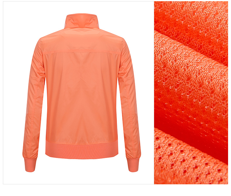 Đặc biệt áo khoác nữ 2019 xuân mới khóa kéo kéo phần mỏng áo khoác đôi áo thể thao giản dị - Áo khoác thể thao / áo khoác áo khoác nam the thao