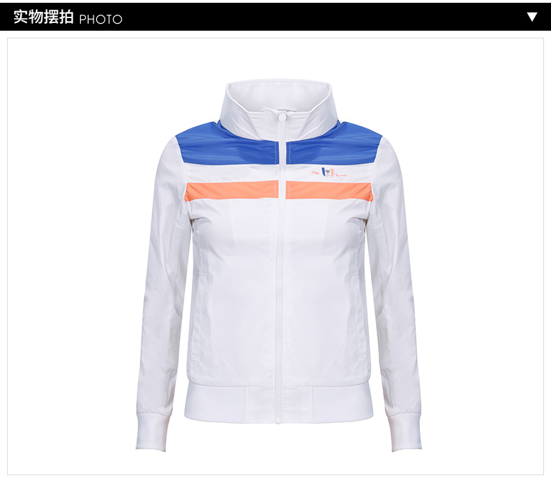 Đặc biệt áo khoác nữ 2019 xuân mới khóa kéo kéo phần mỏng áo khoác đôi áo thể thao giản dị - Áo khoác thể thao / áo khoác áo khoác nam the thao