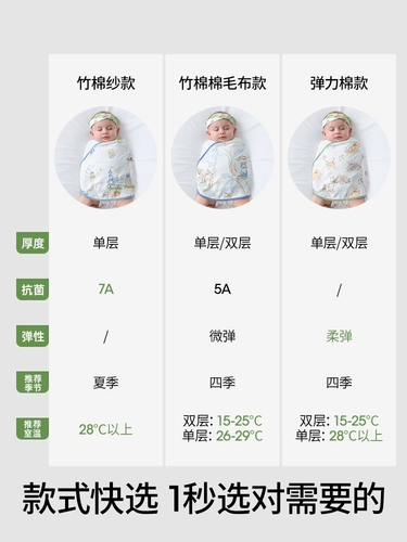 贝肽斯 Детский спальный мешок, летнее детское одеяло для новорожденных для сна