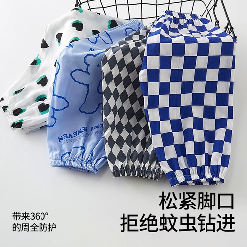 贝肽斯 Детское средство от комаров, летние детские штаны подходит для мужчин и женщин для девочек, легкая и тонкая дышащая пижама, комбинезон, защита от солнца