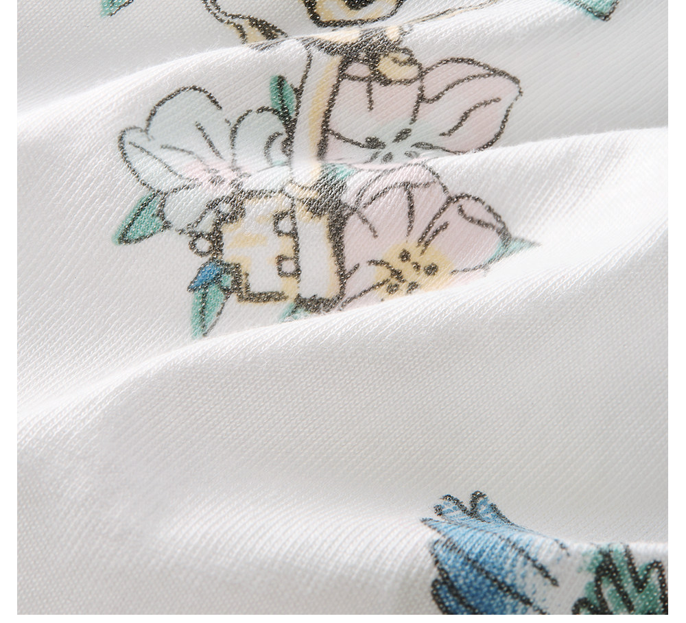 贝肽斯[小凉皮]婴儿衣服夏季薄款宝宝连体衣七分袖睡衣纯棉空调服 — 19