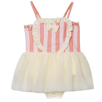 Betas Baby Girls Swimsuit Summer Swimming Sunscreen Class A Quick-Drying New Sweet Girls Suspender Swimming Skirt S