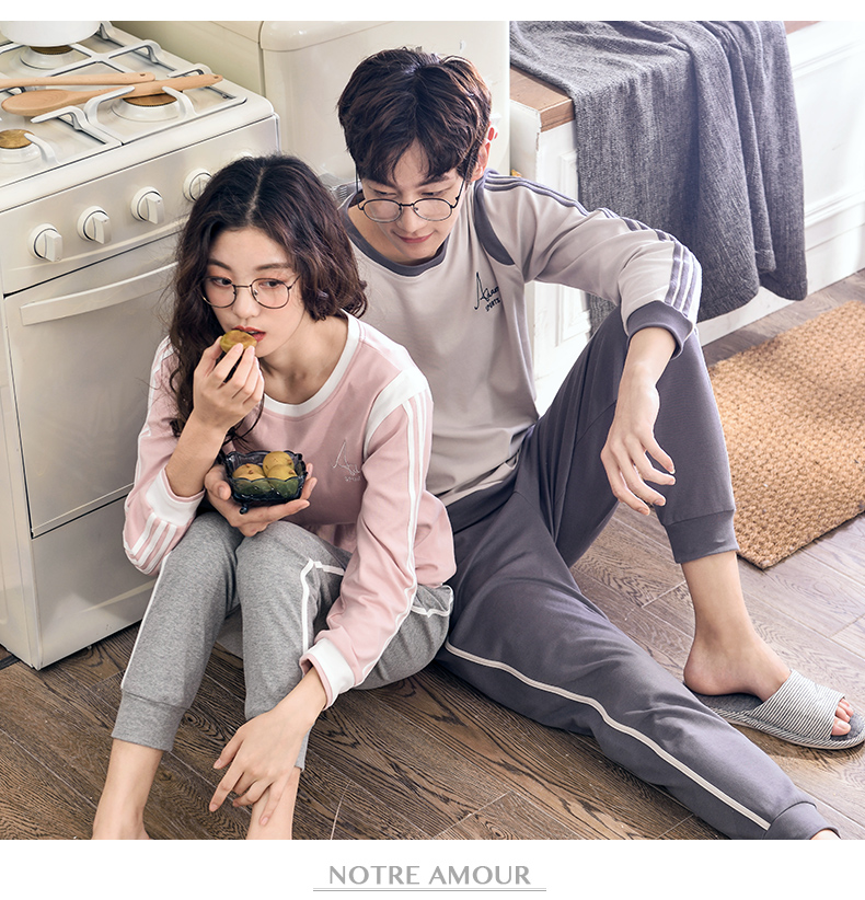 Pyjama mixte en Coton à manches longues - Ref 3006005 Image 6