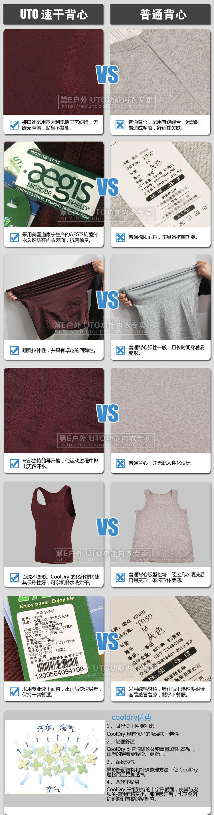 Débardeur sport pour homme - Ref 2023154 Image 10